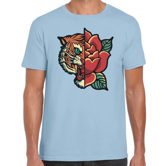 Tiger Rose T-Shirt - Tshirtpark.com