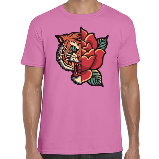 Tiger Rose T-Shirt - Tshirtpark.com