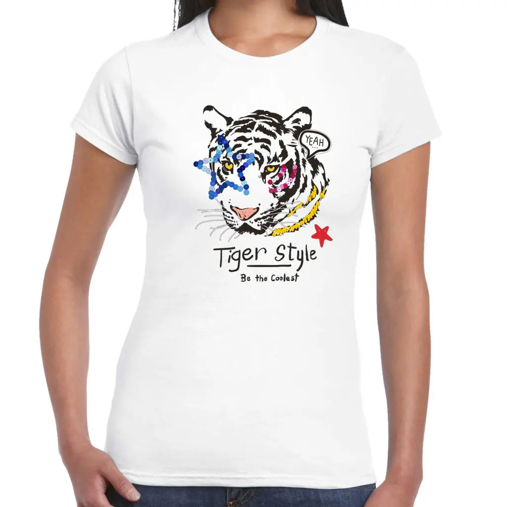 Tiger Style Ladies T-shirt - Tshirtpark.com