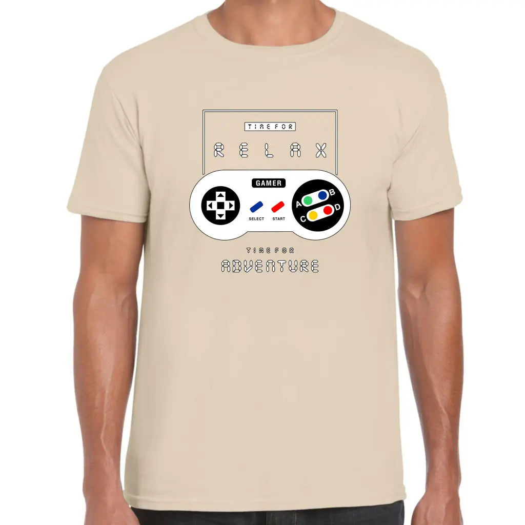 Time For Relax Gamer T-Shirt - Tshirtpark.com