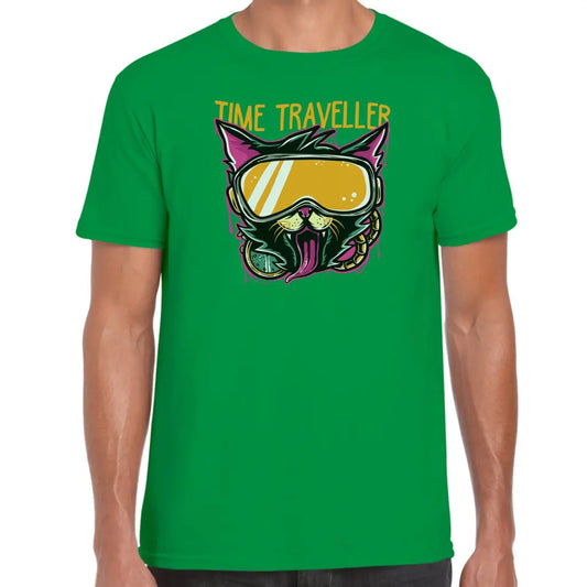 Time Traveller Cat T-Shirt - Tshirtpark.com