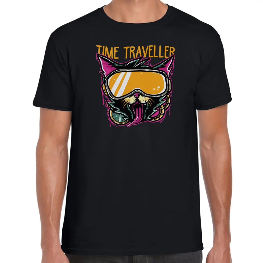 Time Traveller Cat T-Shirt - Tshirtpark.com