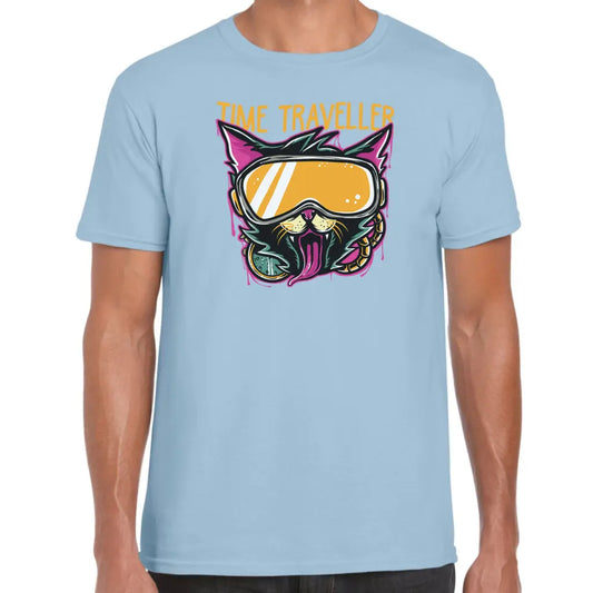 Time Traveller Cat T-Shirt - Tshirtpark.com