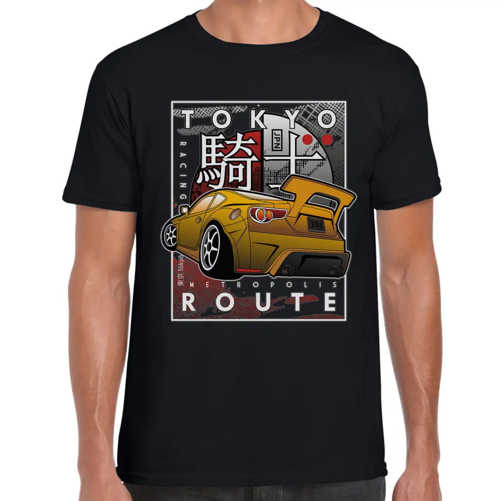 Tokjo Route T-Shirt - Tshirtpark.com