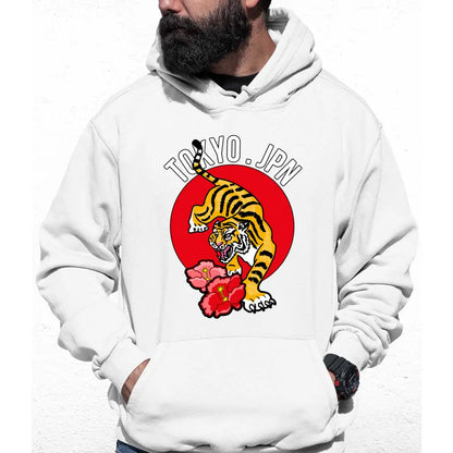 Tokyo Japan Tiger Colour Hoodie - Tshirtpark.com