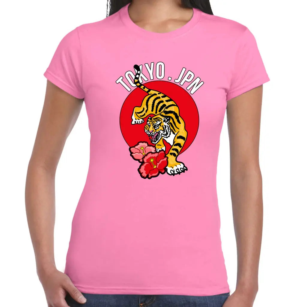 Tokyo Tiger Ladies T-shirt - Tshirtpark.com