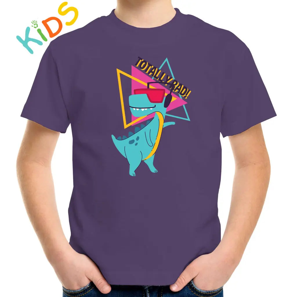 Totally Rad Dino Kids T-shirt - Tshirtpark.com