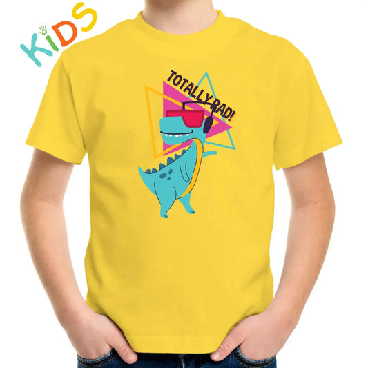 Totally Rad Dino Kids T-shirt - Tshirtpark.com