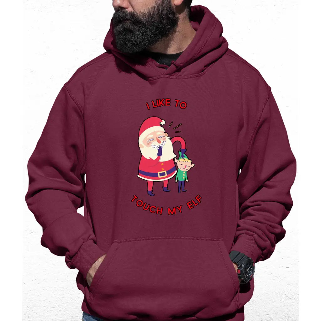 Touch My Elf Colour Hoodie - Tshirtpark.com