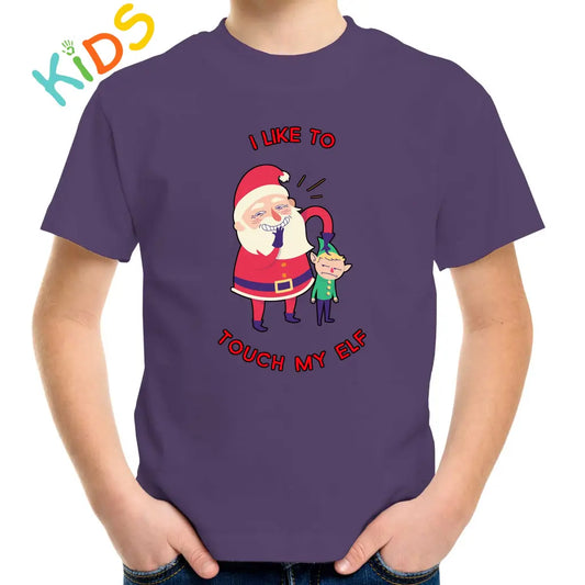 Touch My Elf Kids T-shirt - Tshirtpark.com