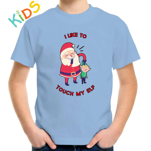 Touch My Elf Kids T-shirt - Tshirtpark.com