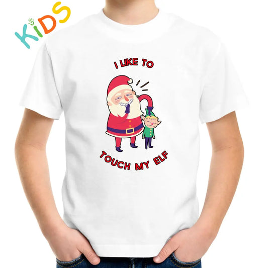 Touch My Elf Kids T-shirt - Tshirtpark.com