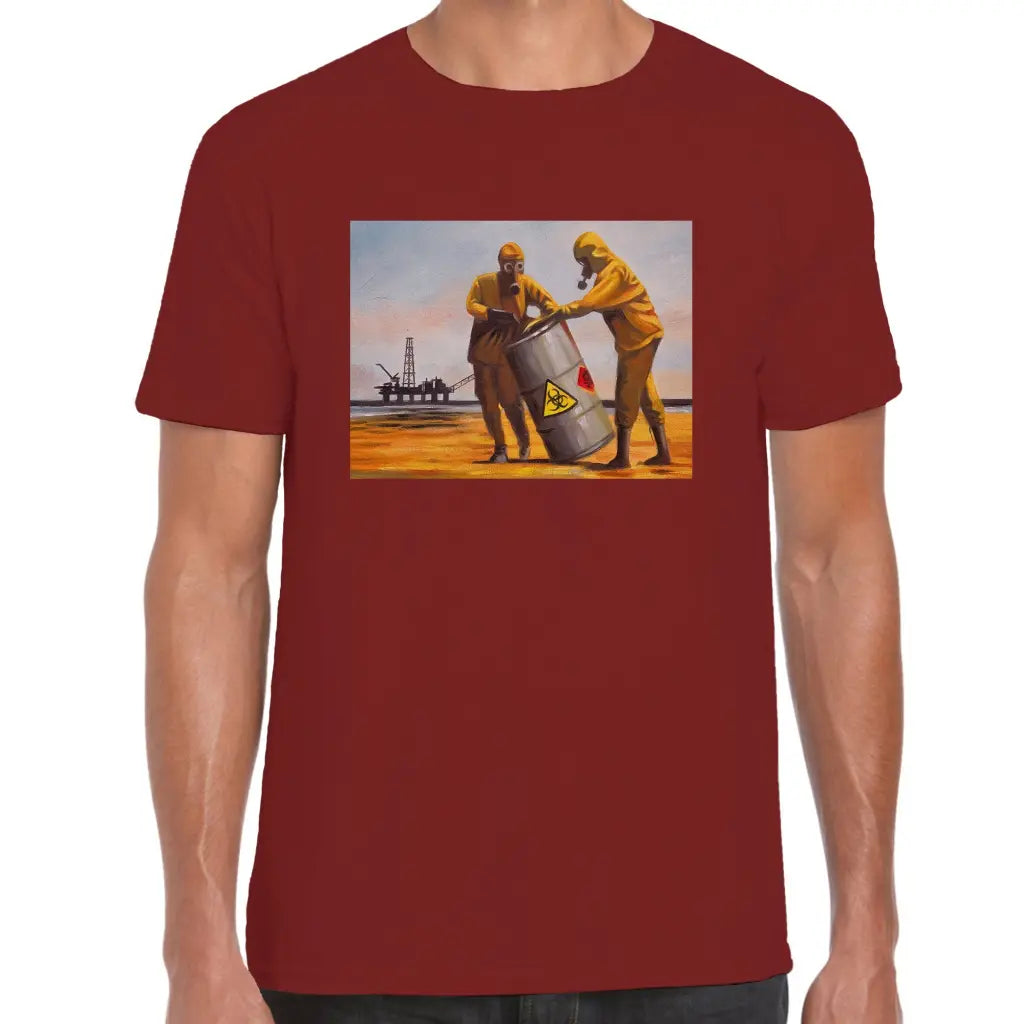 Toxic Beach Banksy T-Shirt - Tshirtpark.com