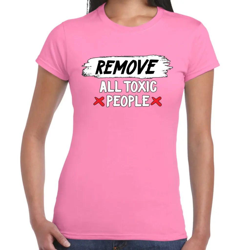 Toxic People Ladies T-shirt - Tshirtpark.com