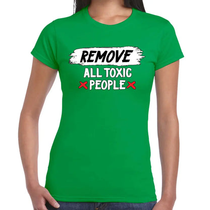 Toxic People Ladies T-shirt - Tshirtpark.com