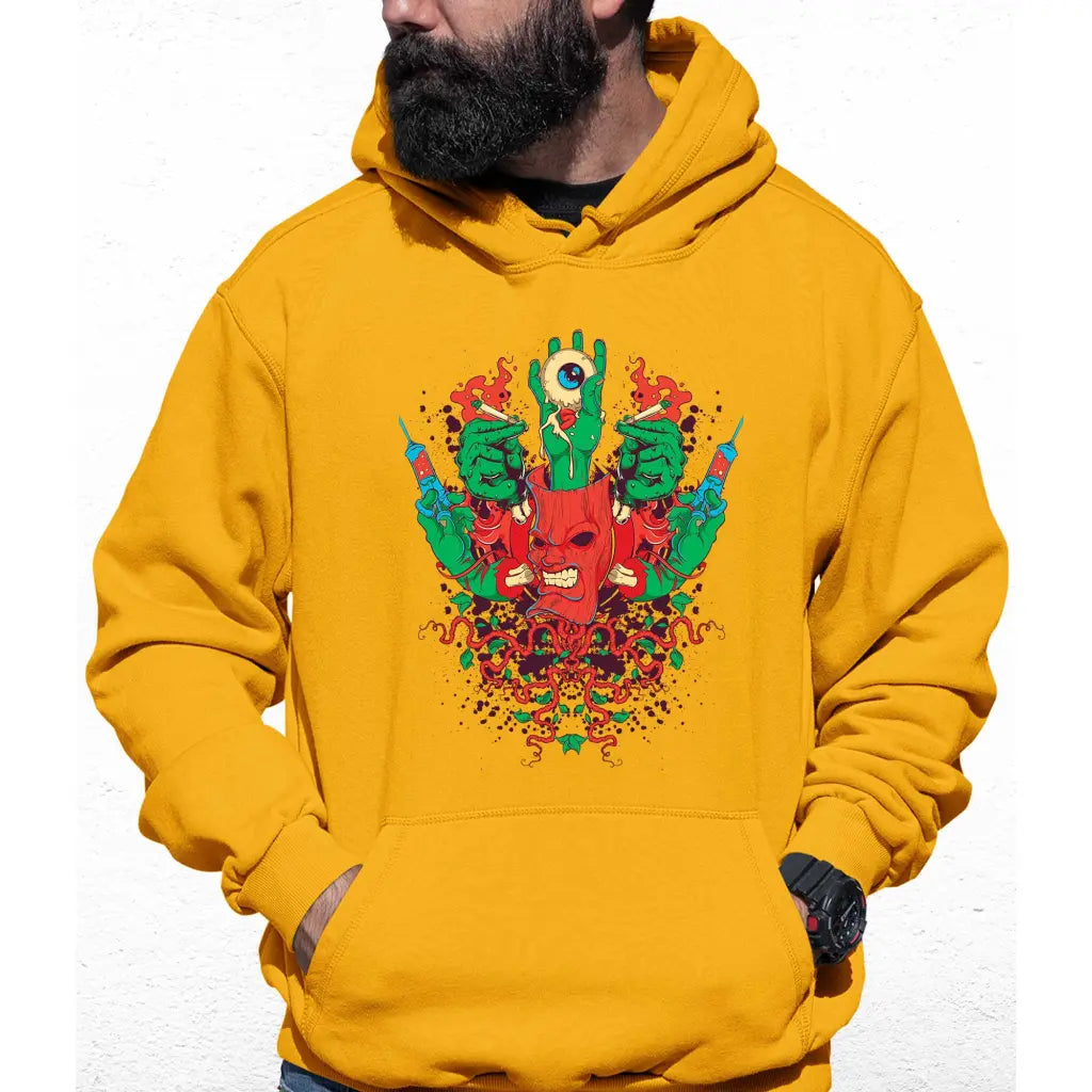 Tree Eyeball Colour Hoodie - Tshirtpark.com