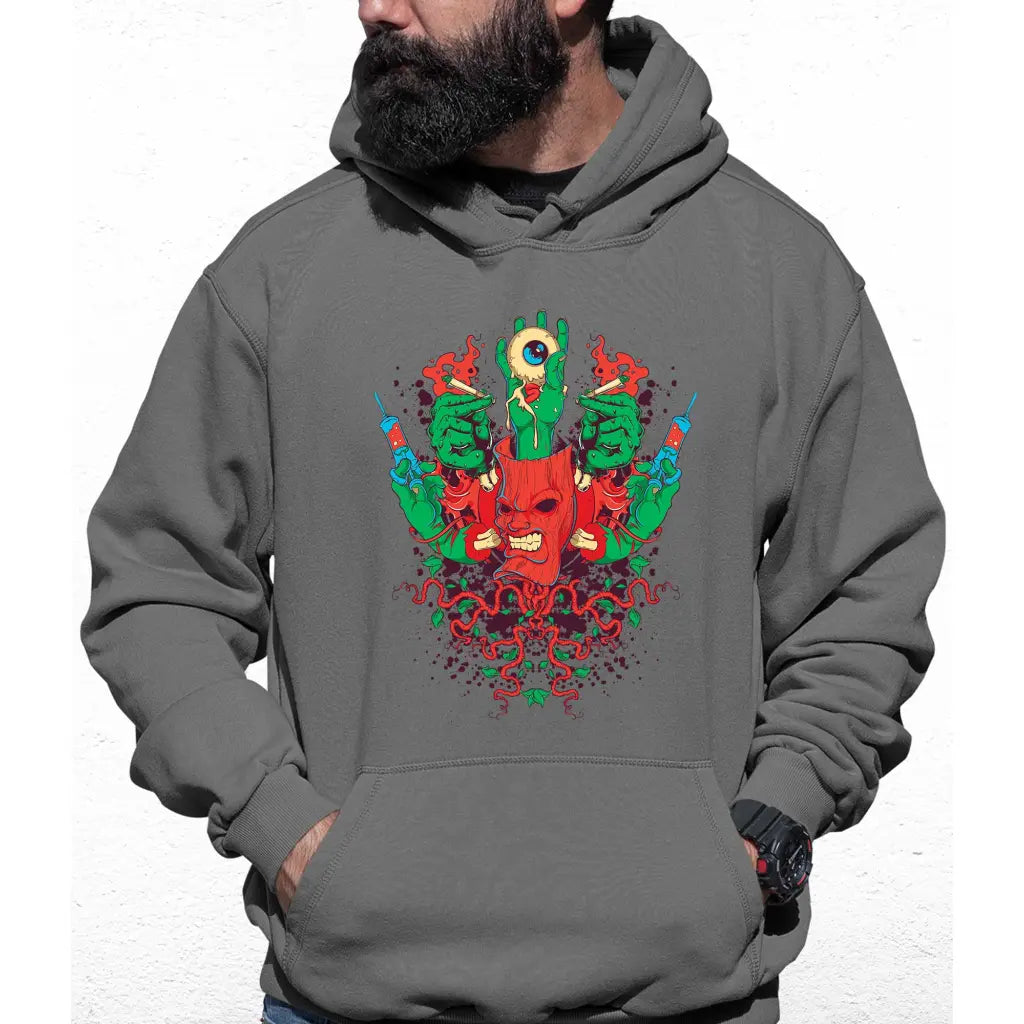 Tree Eyeball Colour Hoodie - Tshirtpark.com