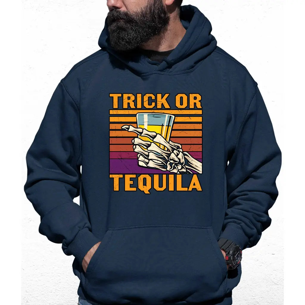 Trick Or Tequila Colour Hoodie - Tshirtpark.com