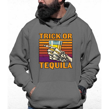 Trick Or Tequila Colour Hoodie - Tshirtpark.com