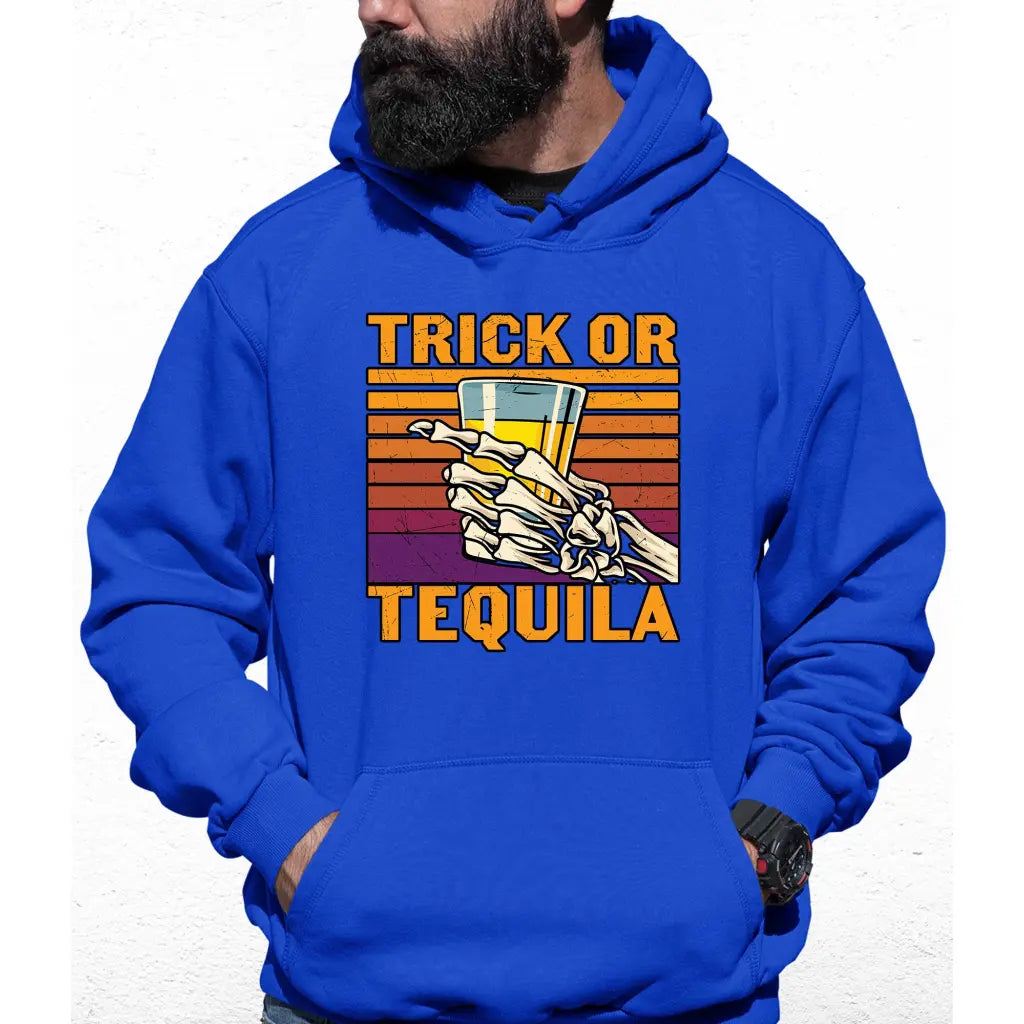 Trick Or Tequila Colour Hoodie - Tshirtpark.com