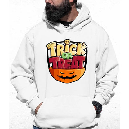 Trick Or Treat Candy Bucket Colour Hoodie - Tshirtpark.com