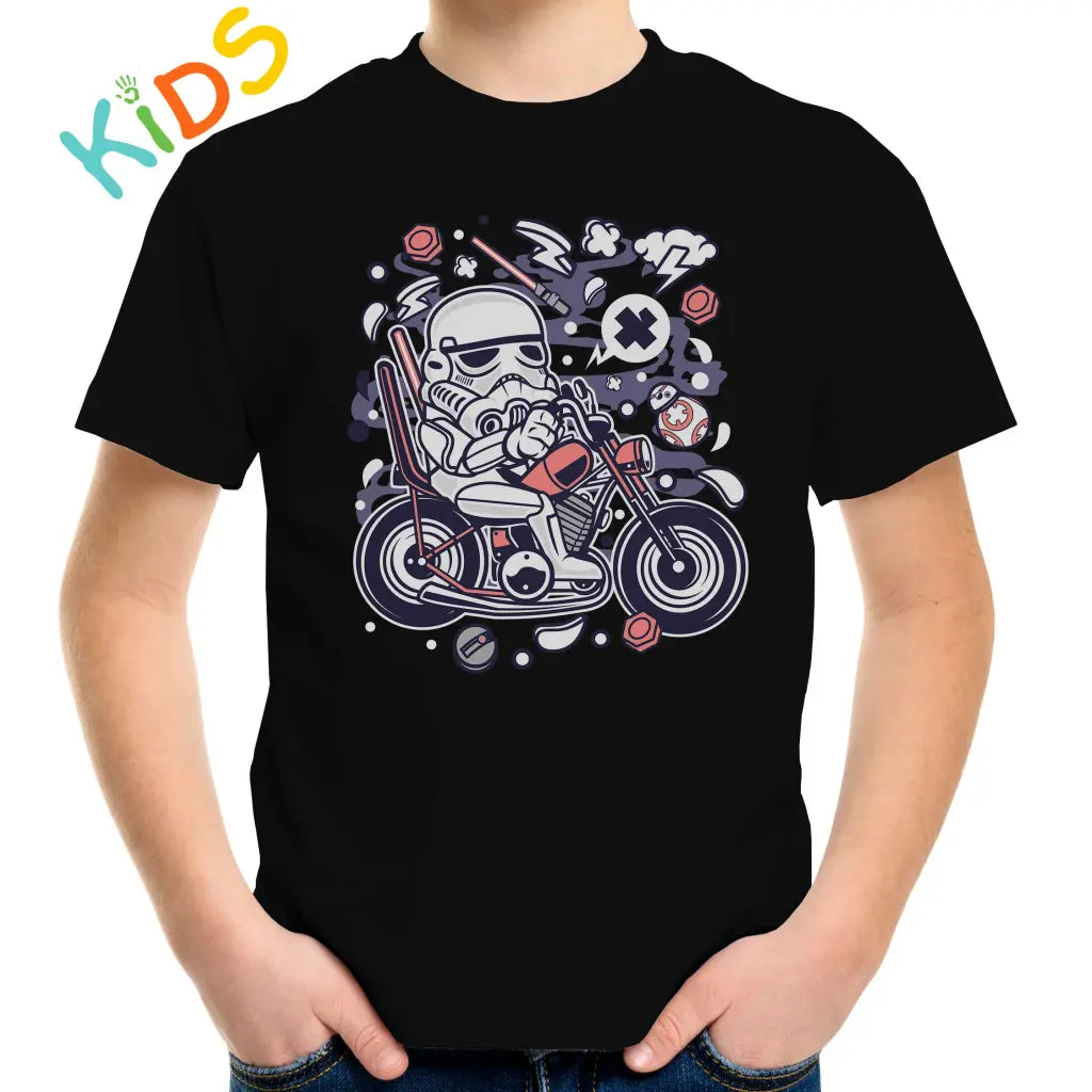 Trooper Biker Kids T-shirt - Tshirtpark.com