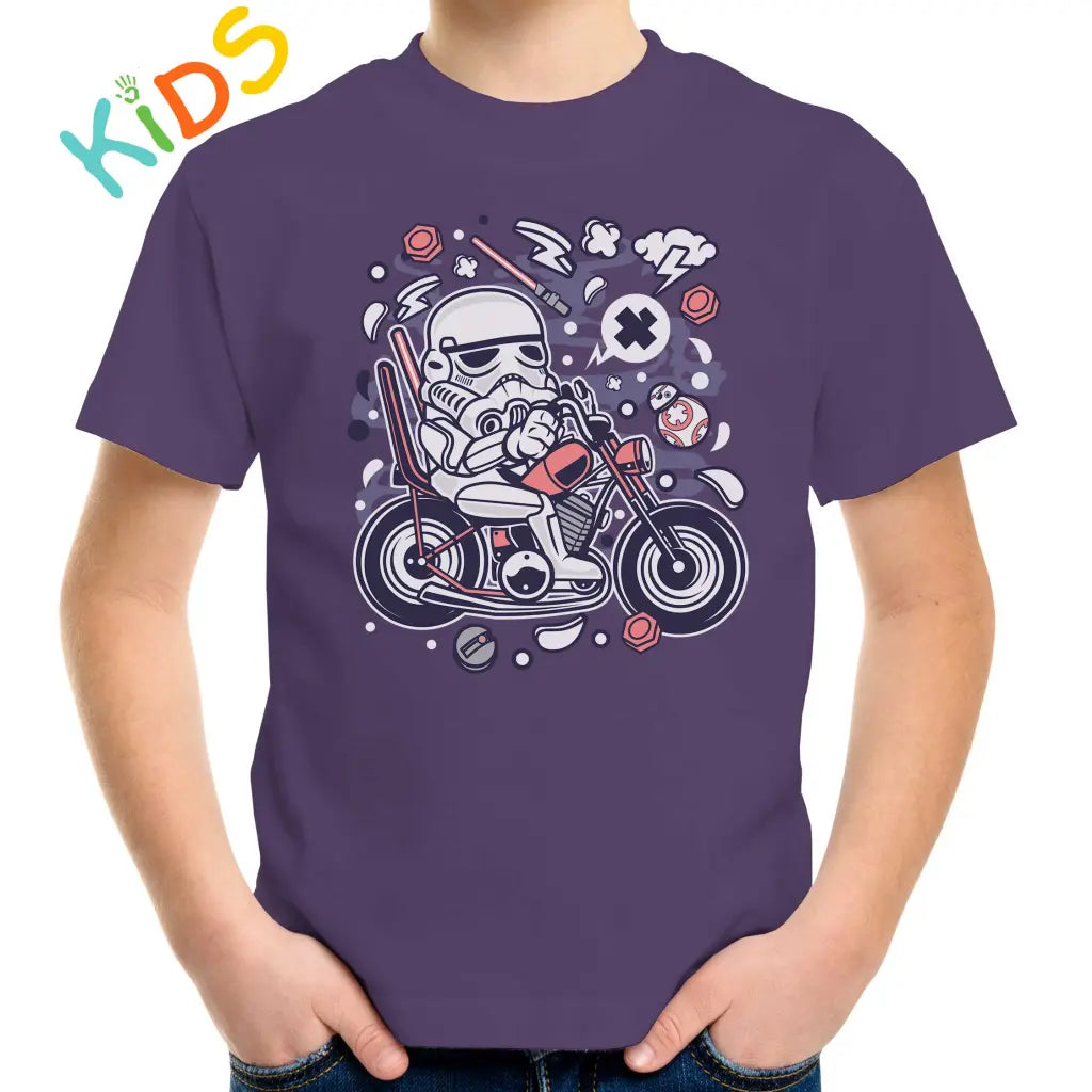 Trooper Biker Kids T-shirt - Tshirtpark.com