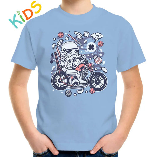 Trooper Biker Kids T-shirt - Tshirtpark.com