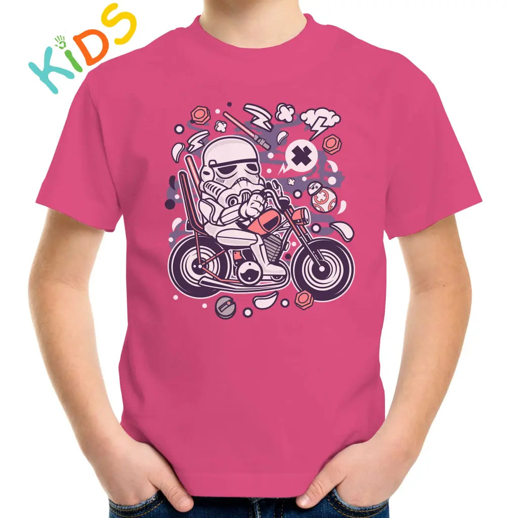 Trooper Biker Kids T-shirt - Tshirtpark.com