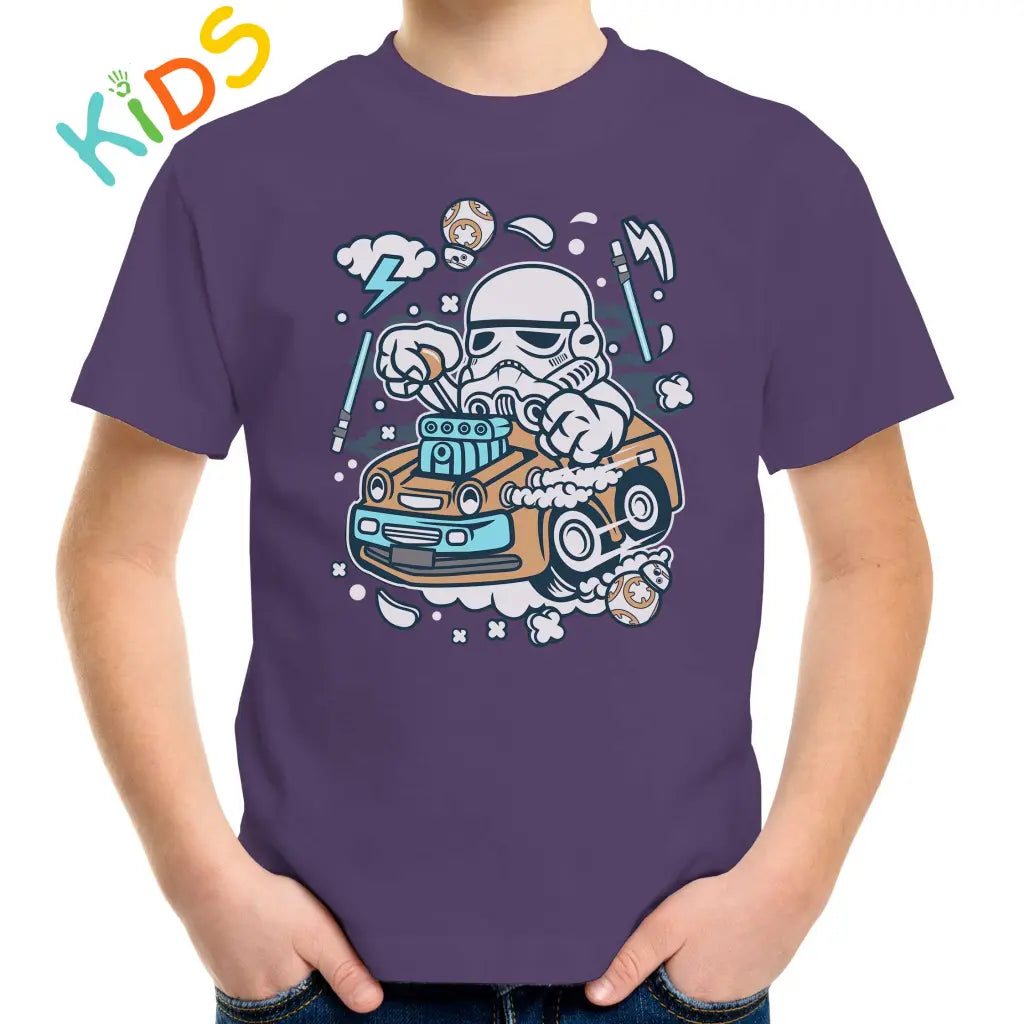 Trooper Hotrod Kids T-shirt - Tshirtpark.com