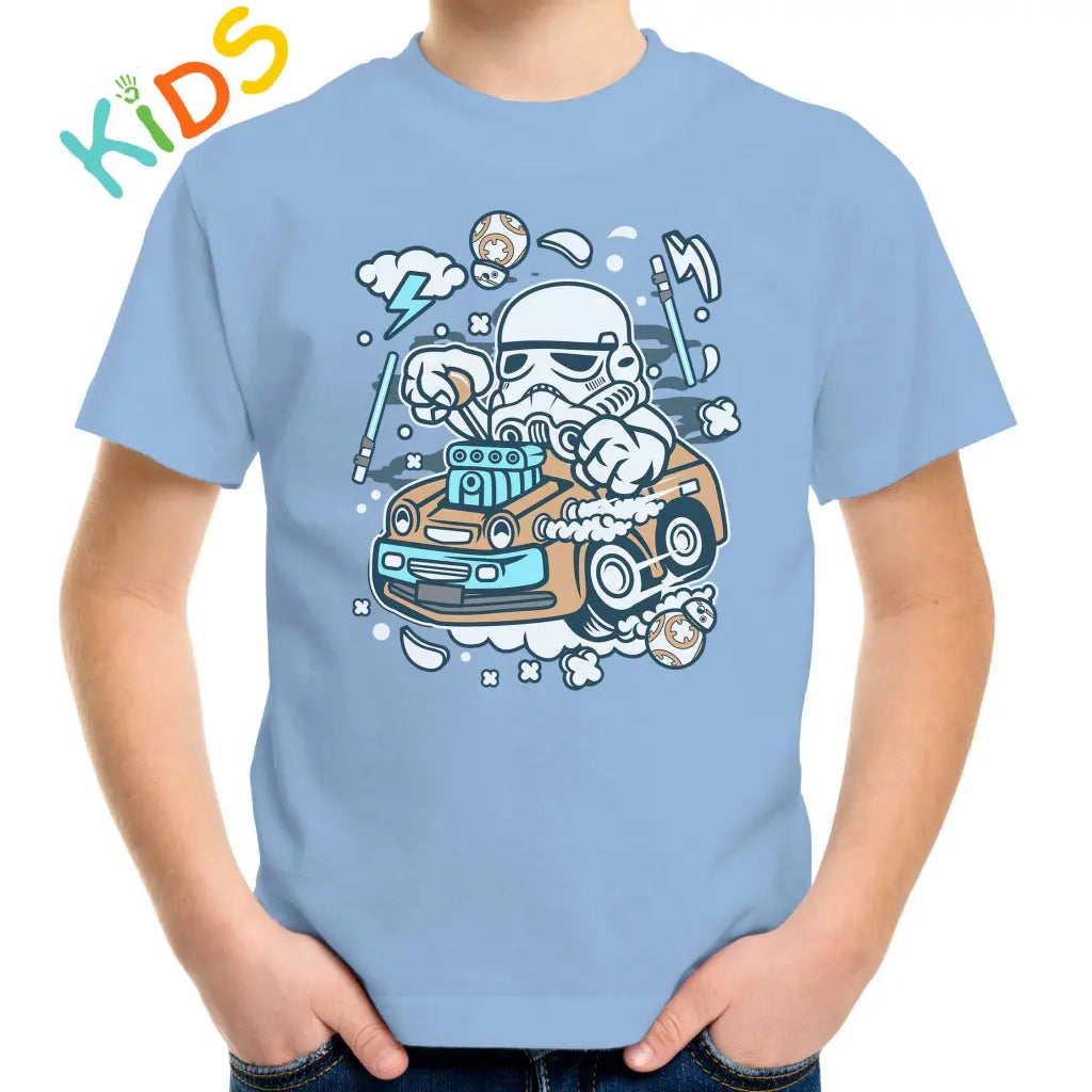 Trooper Hotrod Kids T-shirt - Tshirtpark.com