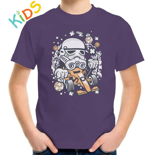 Trooper Racer Kids T-shirt - Tshirtpark.com