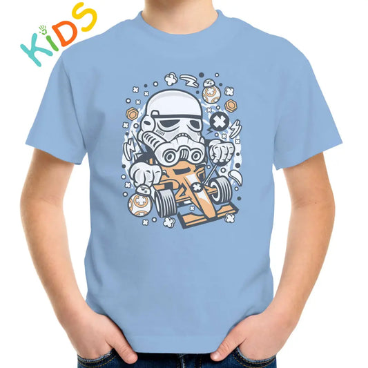 Trooper Racer Kids T-shirt - Tshirtpark.com