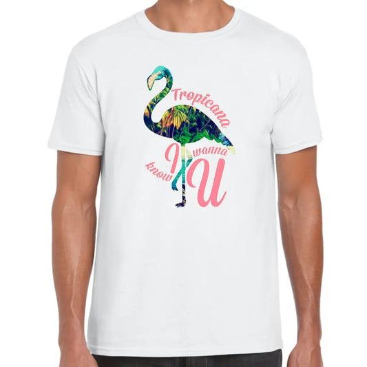 Tropicana Flamingo T-Shirt - Tshirtpark.com