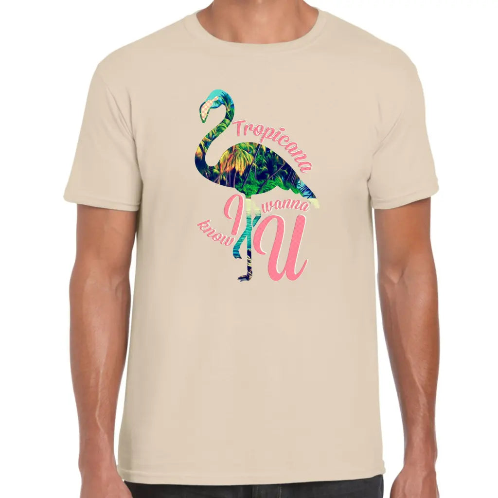 Tropicana Flamingo T-Shirt - Tshirtpark.com