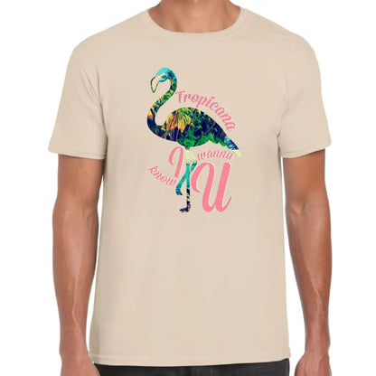 Tropicana Flamingo T-Shirt - Tshirtpark.com