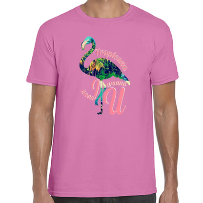 Tropicana Flamingo T-Shirt - Tshirtpark.com