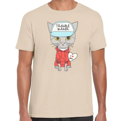 Trouble Maker Cat T-Shirt - Tshirtpark.com