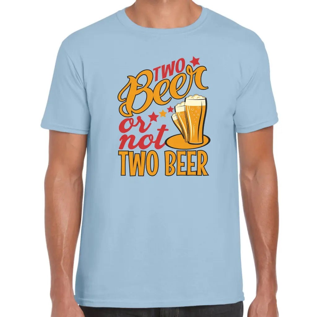Two Beer T-Shirt - Tshirtpark.com