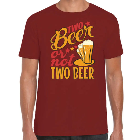 Two Beer T-Shirt - Tshirtpark.com