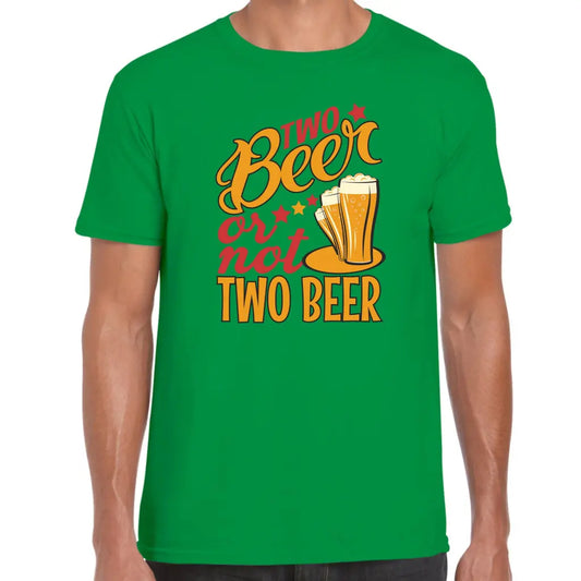 Two Beer T-Shirt - Tshirtpark.com