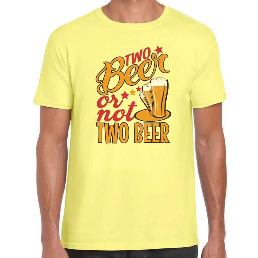 Two Beer T-Shirt - Tshirtpark.com