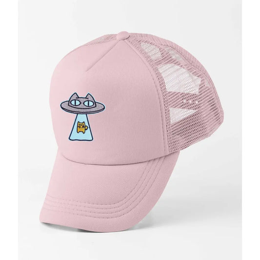 Ufo Cat Trucker Cap - Tshirtpark.com