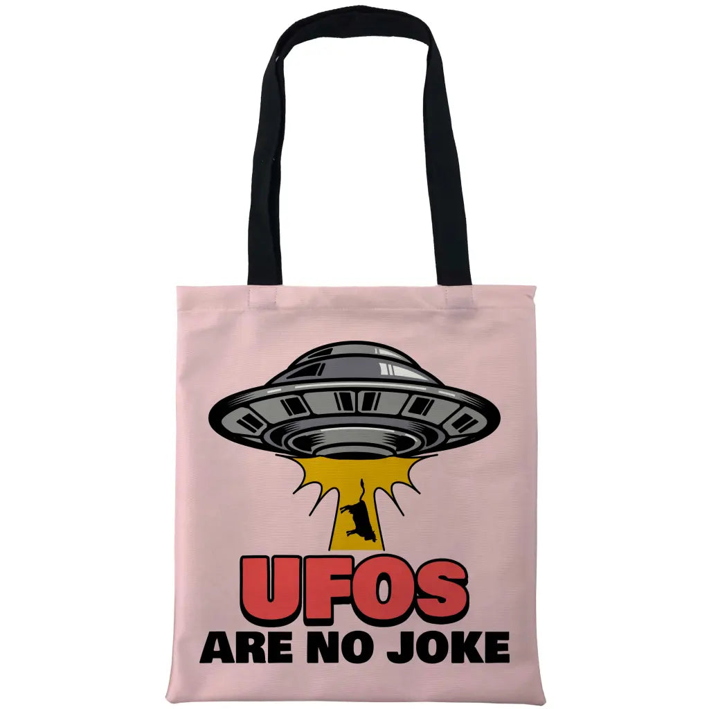 Ufos Are No Joke Tote Bags - Tshirtpark.com