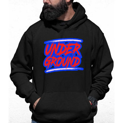 Under Ground Slogan Colour Hoodie - Tshirtpark.com