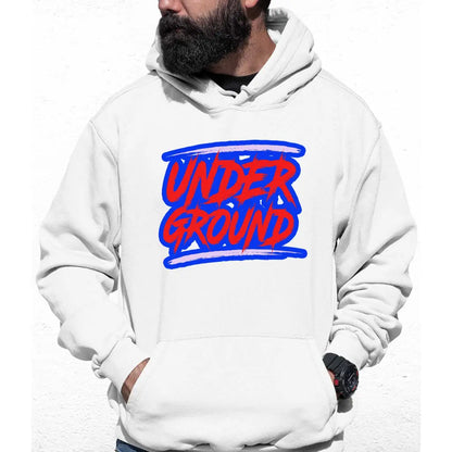 Under Ground Slogan Colour Hoodie - Tshirtpark.com