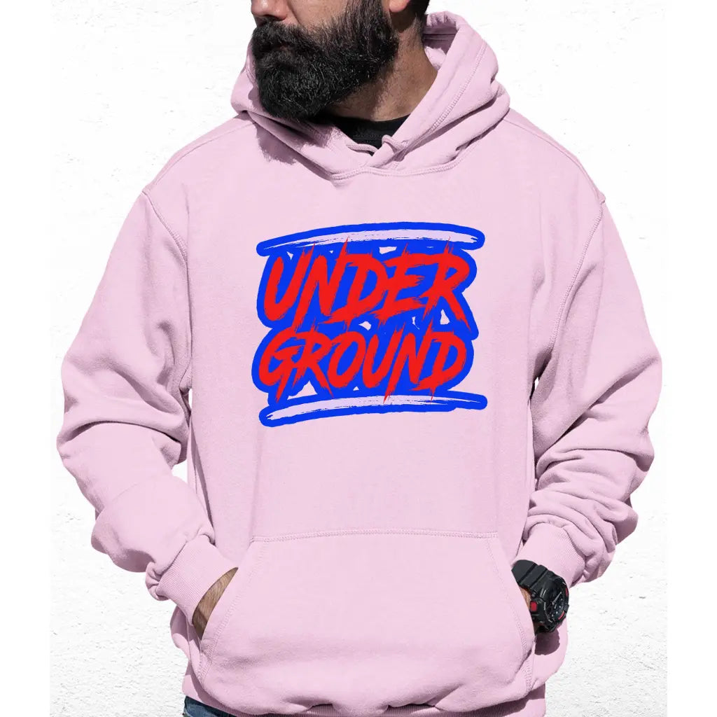 Under Ground Slogan Colour Hoodie - Tshirtpark.com