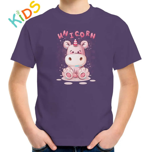 Unicorn Cow Kids T-shirt - Tshirtpark.com