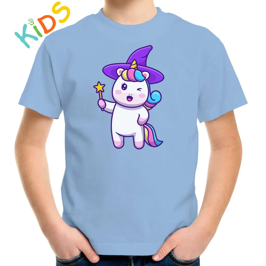 Unicorn Witch Kids T-shirt - Tshirtpark.com