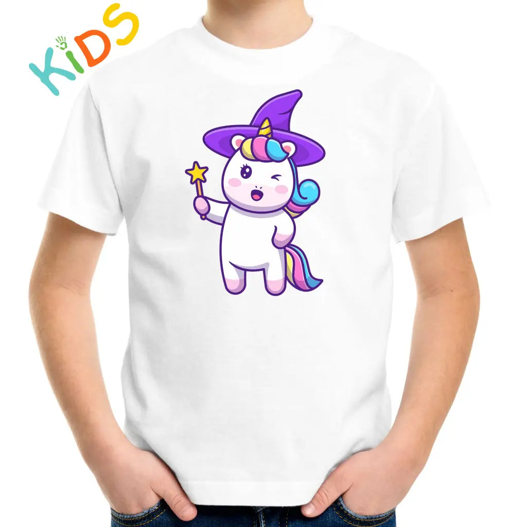 Unicorn Witch Kids T-shirt - Tshirtpark.com